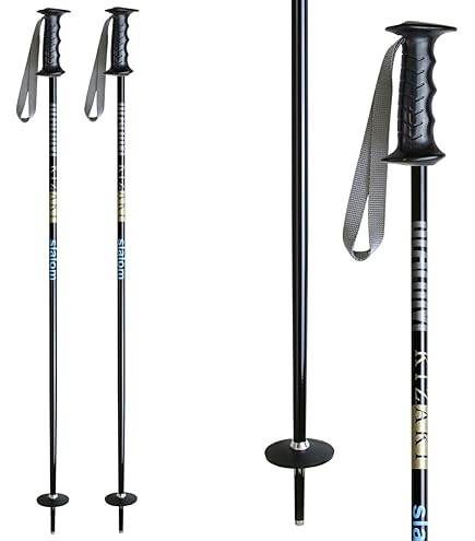 Amazon | ジュニア スキー ポール ストック こども 伸縮 ペアポール